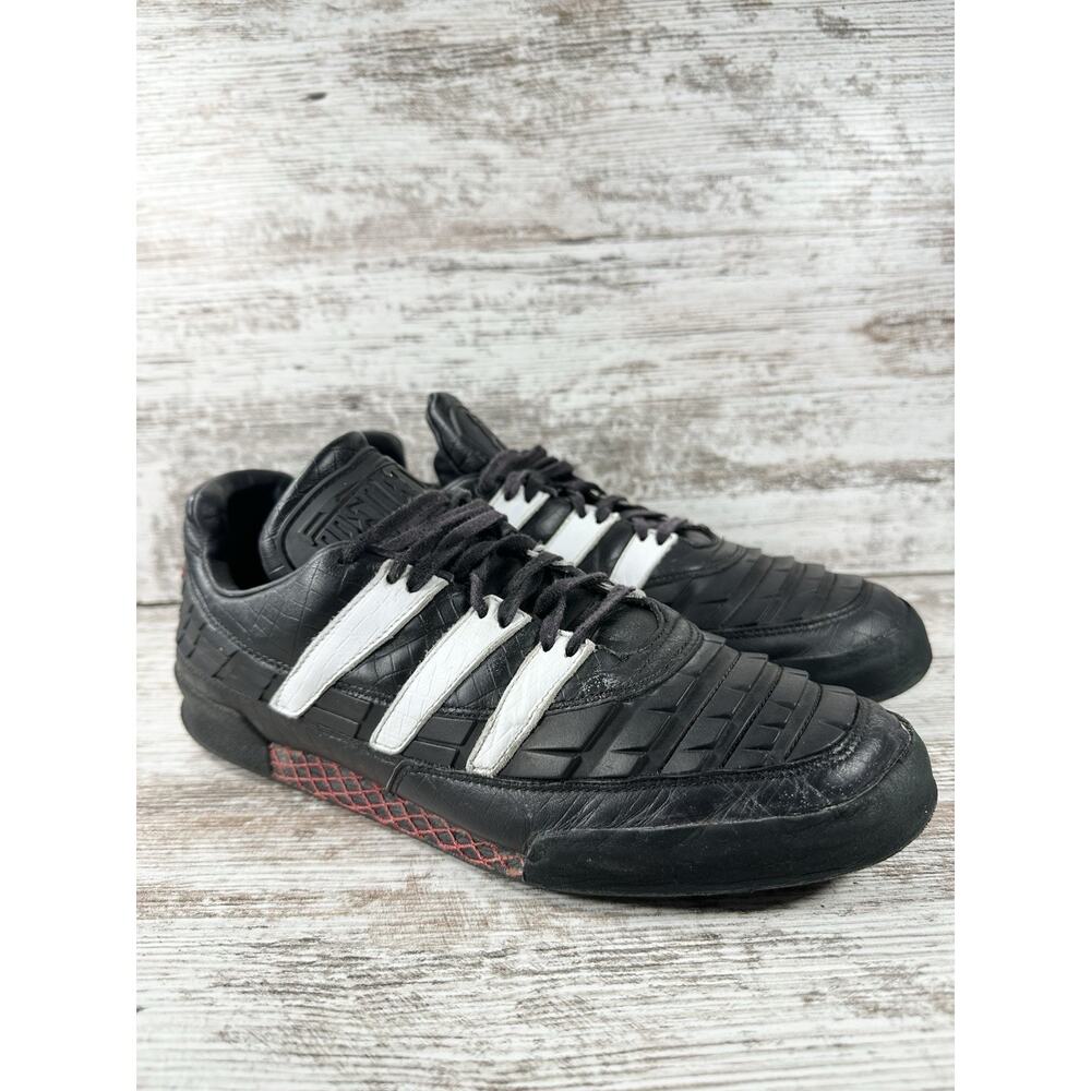 Men's Adidas Originals Predator OG Lifestyle Black Indoor Socer Shoes Sz 9 EUC!